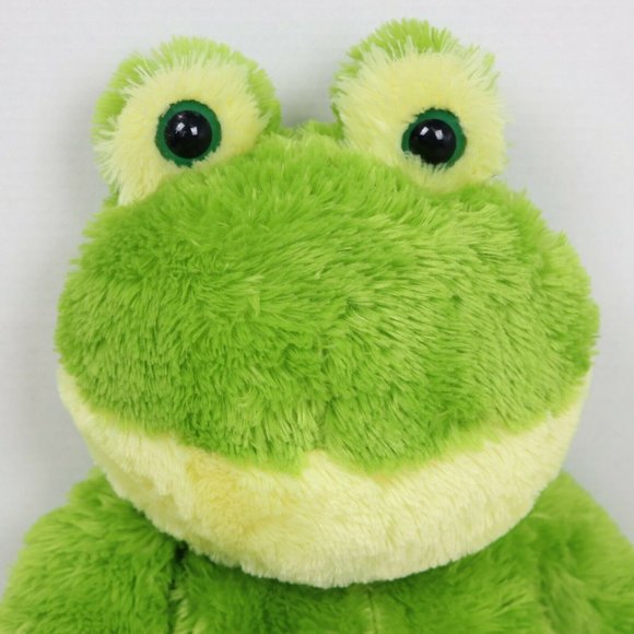 Best Made Toys Valentine's Big Green Frog Plush - Picture 2 of 11